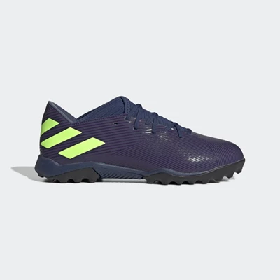 Botas de Futbol Adidas Nemeziz Messi 19.3 Turf Hombre Azules | 93ZGVKIM