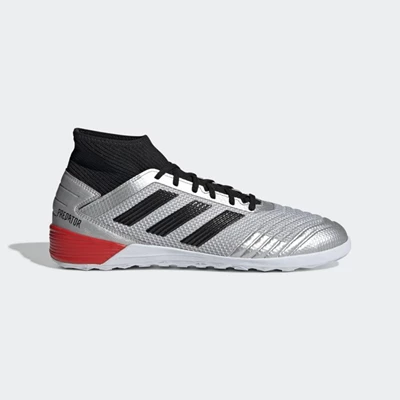 Botas de Futbol Adidas Predator Tango 19.3 Indoor Hombre Plateadas | 19UAJVXL