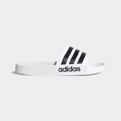 Chanclas Adidas Adilette Cloudfoam Hombre Blancas | 16CRYXBG