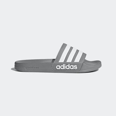 Chanclas Adidas Adilette Cloudfoam Hombre Gris | 78AGNSBQ