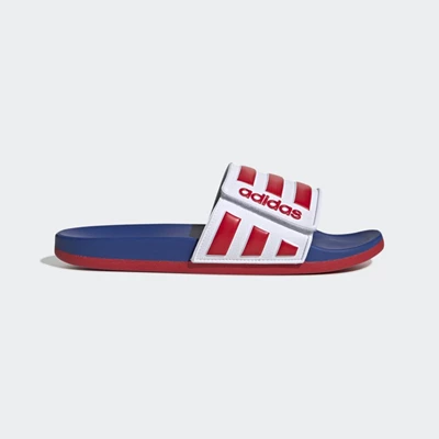 Chanclas Adidas Adilette Comfort Hombre Blancas | 93OAQTVY