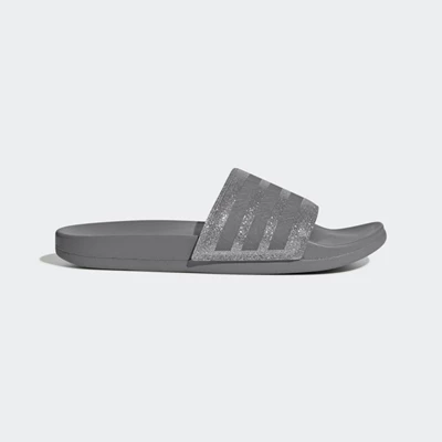 Chanclas Adidas Adilette Comfort Mujer Gris | 47HWXVTY