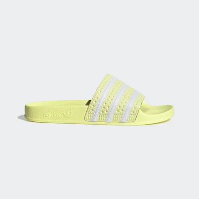 Chanclas Adidas adilette Mujer Amarillo | 06OYDWCM