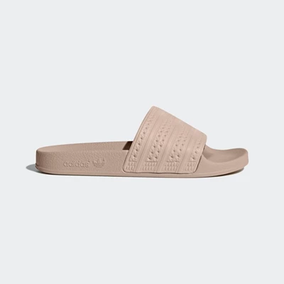 Chanclas Adidas adilette Mujer Beige | 29ICODYM