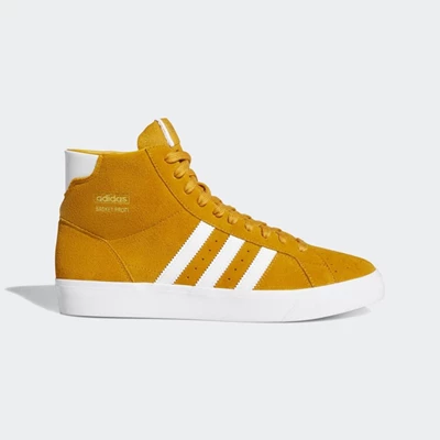 Originales Adidas Basket Profi Mujer Amarillo | 64THCVYM