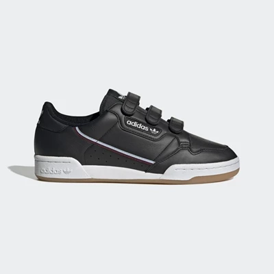 Originales Adidas Continental 80 Hombre Negras | 18IRJOFM