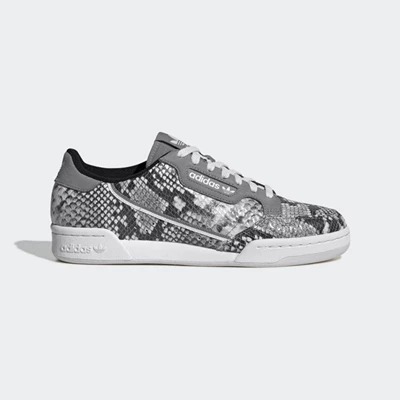 Originales Adidas Continental 80 Mujer Gris | 43PKEWOZ