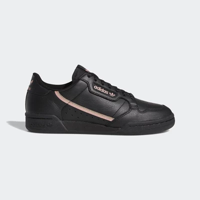 Originales Adidas Continental 80 Mujer Negras | 03LKDAJU