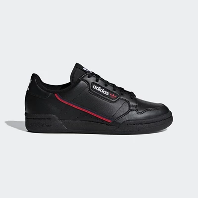 Originales Adidas Continental 80 Niños Negras | 45FGWDYJ