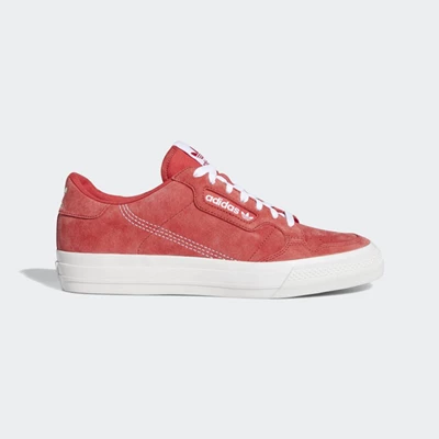 Originales Adidas Continental Vulc Mujer Rojas | 91GQHRYE