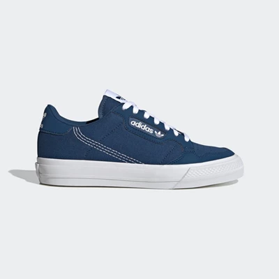 Originales Adidas Continental Vulc Niños Azules | 54NMQCUT