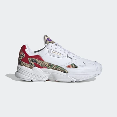 Originales Adidas Falcon Mujer Blancas | 57MYSHBD