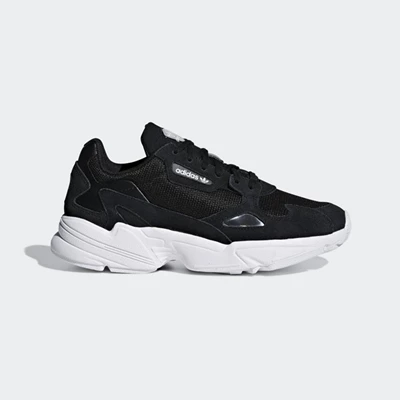 Originales Adidas Falcon Mujer Negras | 37IHBEQP