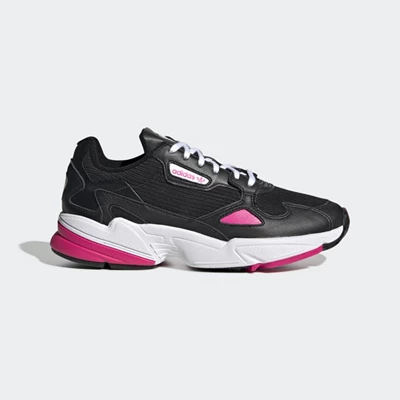 Originales Adidas Falcon Mujer Negras | 54KHMWUJ