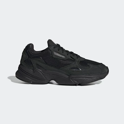 Originales Adidas Falcon Mujer Negras | 89BZITCS