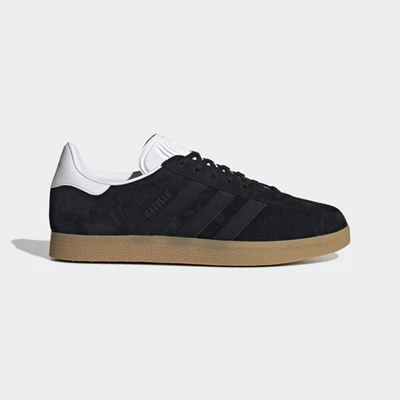 Originales Adidas Gazelle Hombre Negras | 98SHBFKC