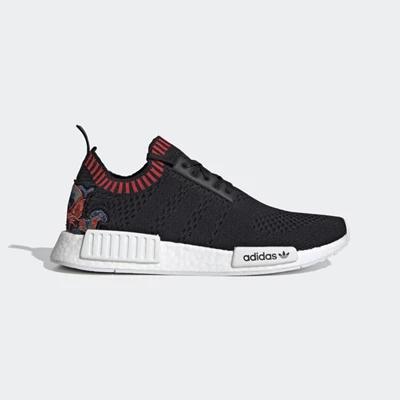 Originales Adidas NMD_R1 Primeknit Hombre Negras | 67WZVHDP