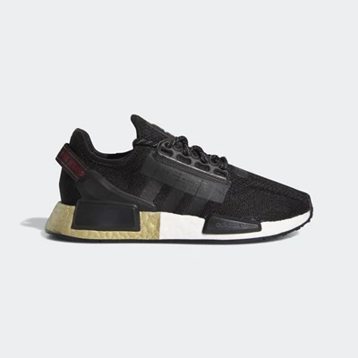 Originales Adidas NMD_R1 V2 Niños Negras | 36OFTYAW