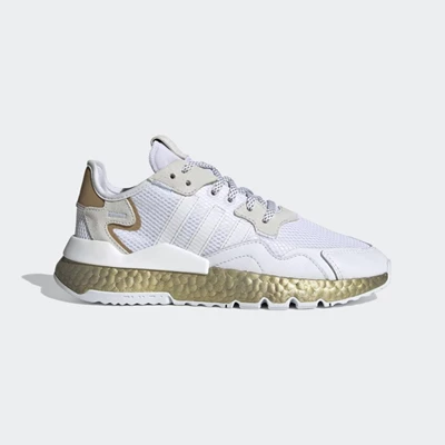 Originales Adidas Nite Jogger Hombre Blancas | 23MLGNKB