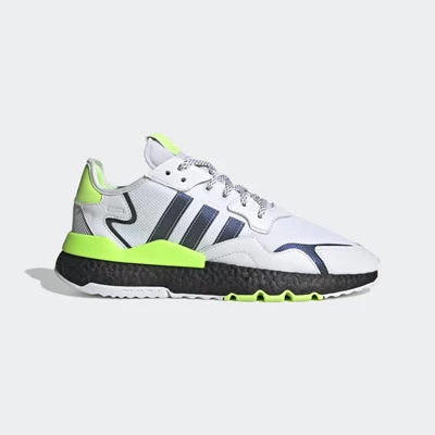 Originales Adidas Nite Jogger Hombre Blancas | 73OLXMWP