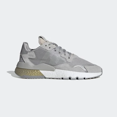 Originales Adidas Nite Jogger Hombre Gris | 08IGENJA