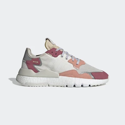 Originales Adidas Nite Jogger Mujer Blancas | 29TPXKAR