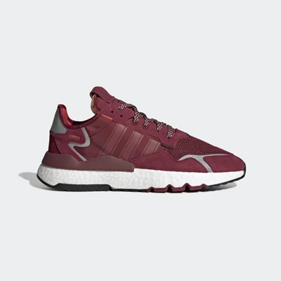 Originales Adidas Nite Jogger Mujer Burdeos | 37LBSMCY