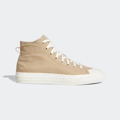 Originales Adidas Nizza Hi RF Hombre Beige | 49JEUVYB