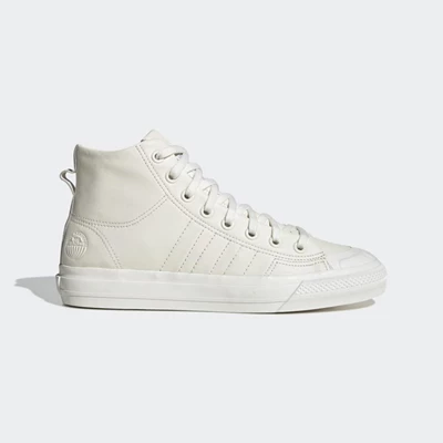 Originales Adidas Nizza Hi RF Hombre Blancas | 54EFIZNB