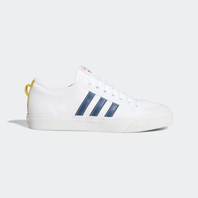 Originales Adidas Nizza Hombre Blancas | 46DBTGHJ