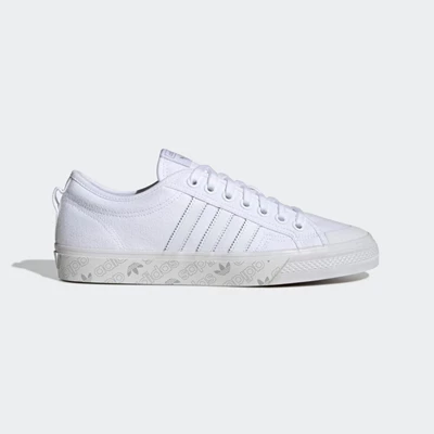 Originales Adidas Nizza Hombre Blancas | 53CGWQDI