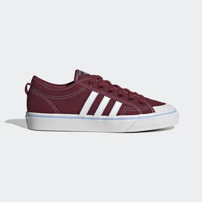 Originales Adidas Nizza Mujer Burdeos | 78WHZKYB