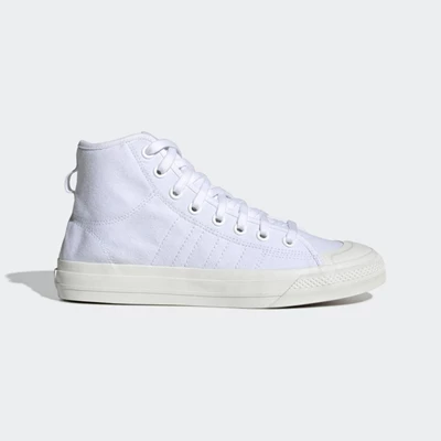 Originales Adidas Nizza RF Hi Hombre Blancas | 42GXTMED