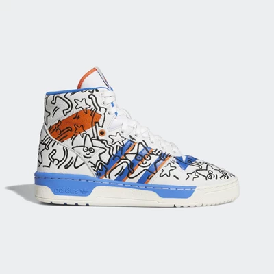 Originales Adidas Rivalry Hi Keith Haring Hombre Blancas | 80NHTOPB