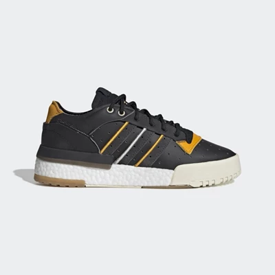 Originales Adidas Rivalry RM Low Hombre Negras | 42POUKAL