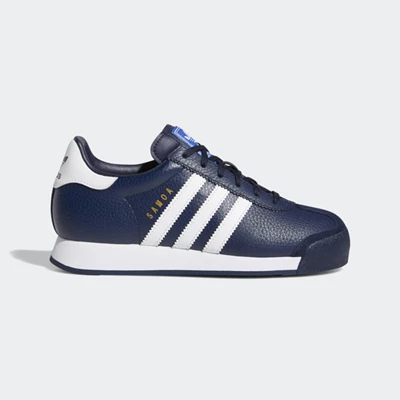 Originales Adidas Samoa Niños Azules | 74OEJHTI