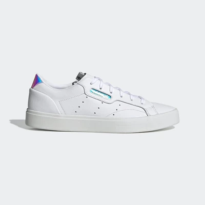 Originales Adidas Sleek Mujer Blancas | 69PDJEVU