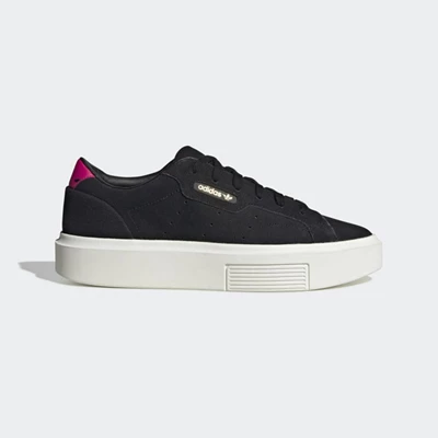 Originales Adidas Sleek Super Mujer Negras | 23WEBMDO