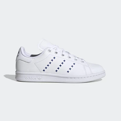 Originales Adidas Stan Smith Niños Blancas | 07GDFYHK