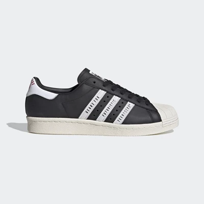 Originales Adidas Superstar 80s Human Made Mujer Negras | 14AMEJQK