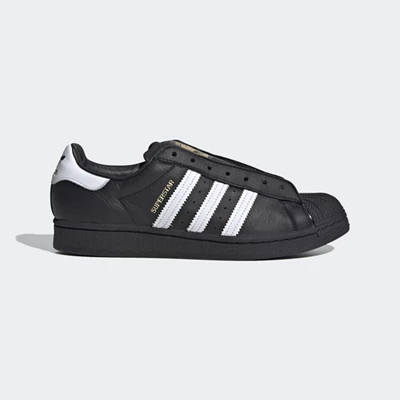 Originales Adidas Superstar Laceless Mujer Negras | 37QKPVJA