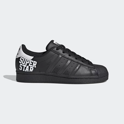 Originales Adidas Superstar Niños Negras | 10IODGCN