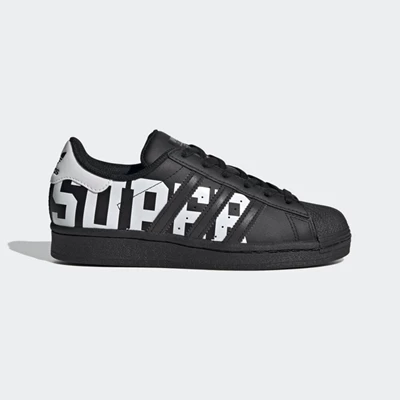 Originales Adidas Superstar Niños Negras | 35VLEGWC