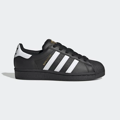 Originales Adidas Superstar Niños Negras | 45JMAPNV