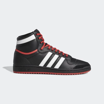 Originales Adidas Top Ten Hi Mujer Negras | 37JZDGFH