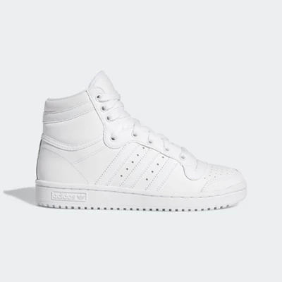 Originales Adidas Top Ten Hi Niños Blancas | 52KLAEGW