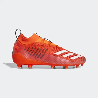 Tacos De Futbol Adidas Adizero 8.0 Primeknit Hombre Naranjas | 34TCPNMV