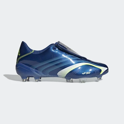 Tacos De Futbol Adidas F50 Firm Ground Hombre Azules | 68VTUCJL