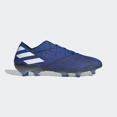 Tacos De Futbol Adidas Nemeziz 19.1 Firm Ground Hombre Azules | 25VANQIF