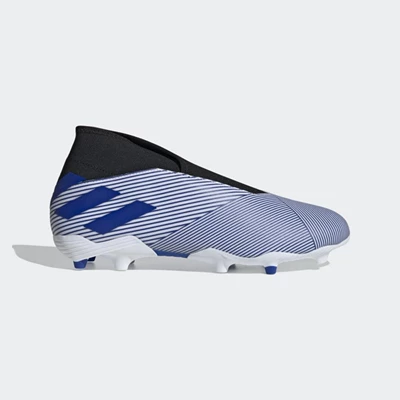 Tacos De Futbol Adidas Nemeziz 19.3 Firm Ground Hombre Blancas | 39SZGPRQ